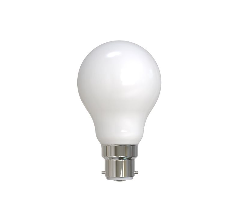 5W B22 A60 Warm White Opal Dimmable LED by Lighting Superstore