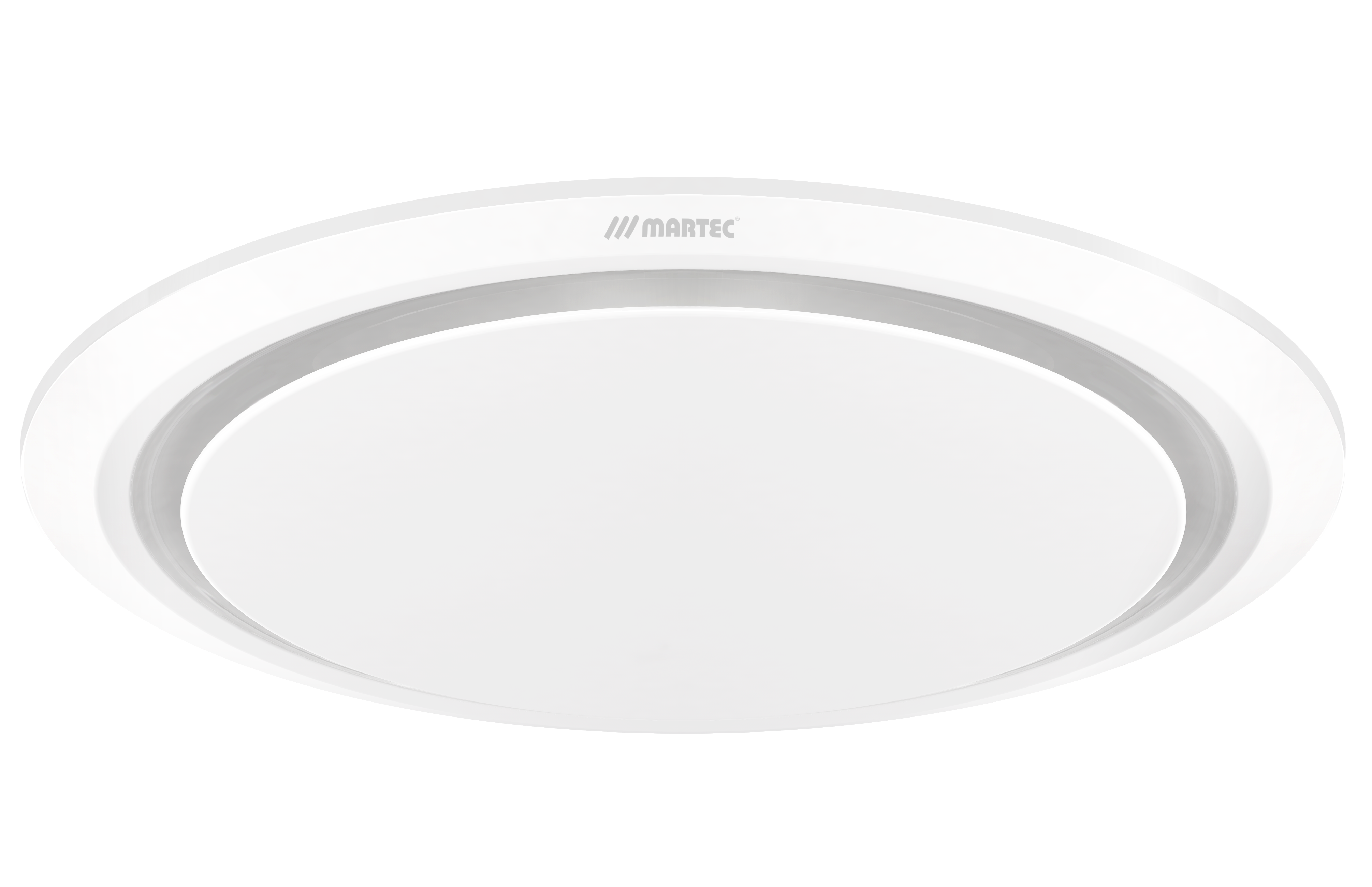 Saturn Round Exhaust Fan White - Large by Lighting Superstore