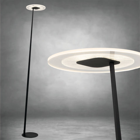 Faro 12W 3CCT LED Floor Lamp Black Sand