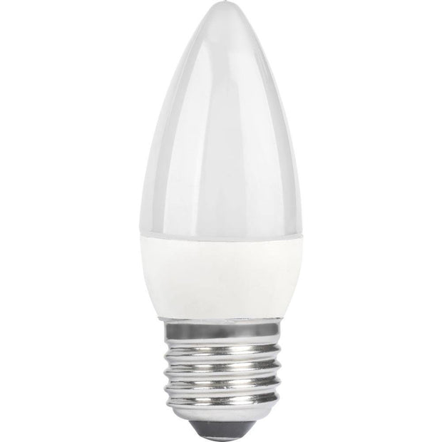 6w Edison Screw (ES/E27) Cool White Candle Dimmable - Lighting Superstore