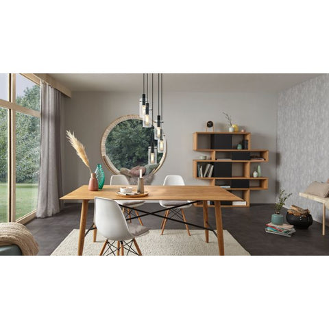 Montefino Glass Pendant 5 Light Cluster