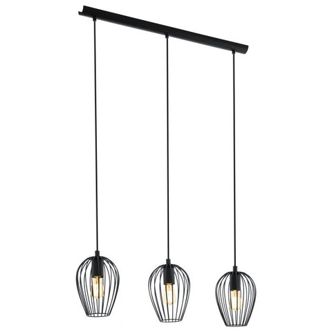 Newtown Pendant Light - 3 Light Bar