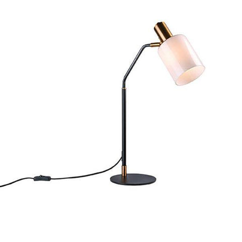 Balmoral Table Lamp Black and Brass - Lighting Superstore