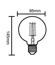 25w Edison Screw (ES) Carbon Filament G95