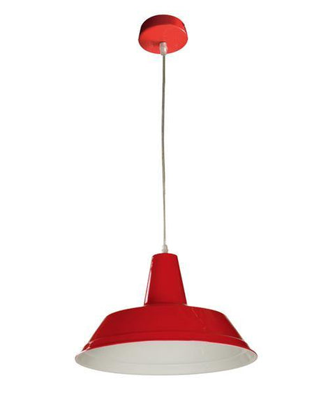 Divo Modern Pendant Light- Red - Lighting Superstore