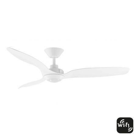 Casa 52 DC Smart Ceiling Fan White with LED Light - Lighting Superstore