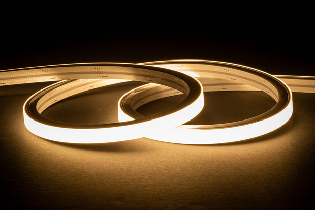 HV9796-IP67-200-3K HaviFlex 14.4w 24v 3000K Warm White IP67 Flexible Top Bend 15mm LED Strip - Per Metre