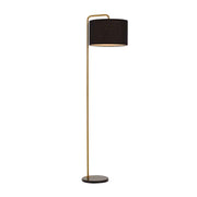 Ingrid Floor Lamp Black and Gold - Lighting Superstore