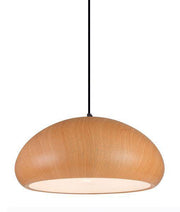 Ligna Pendant Light Golden Oak - Dome - Lighting Superstore