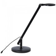 Equipoise Solo 6W 4000K Cool White LED Step-Dimming Desk Lamp Black