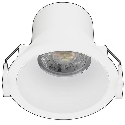 Cruz 8w CCT Dimmable LED Downlight White