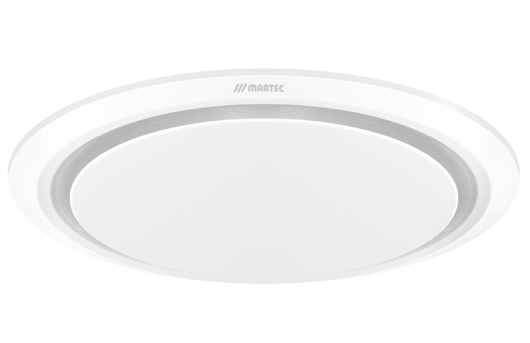 Saturn Round Exhaust Fan White - Large by Lighting Superstore