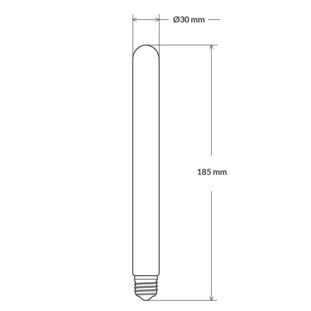 4W ES Medium Tube Spiral LED Bulb (E27)