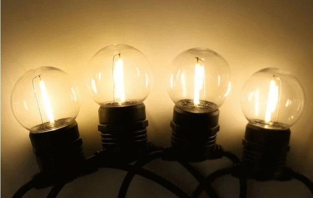 Festoon Kit - Warm White - 20 Light - SOLAR