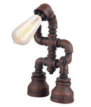 Punk Table Lamp Aged Iron Pipe - Lighting Superstore