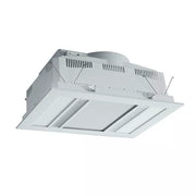 Phoenix 1000w Halogen 3 in 1 Bathroom Heater Exhaust Fan with Tri Colour LED Light Panels White