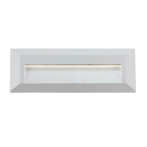 Prima Wall/Stair Light Surface Mount Silver Rectangle - Lighting Superstore