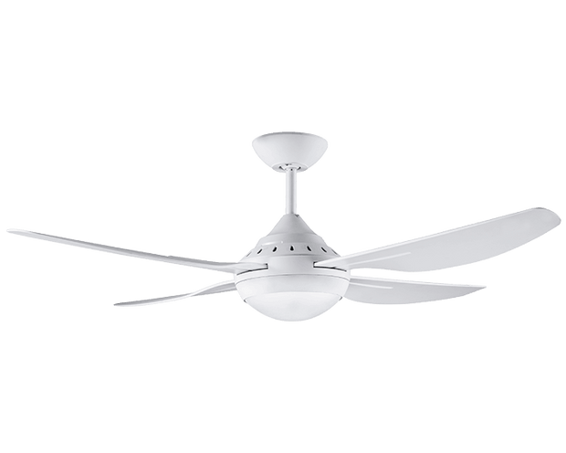 Russell 48 Ceiling Fan White 15w CCT LED - Lighting Superstore