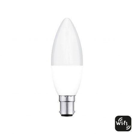 4w Smart Small Bayonet (SBC) LED Warm White Candle Wifi - Lighting Superstore