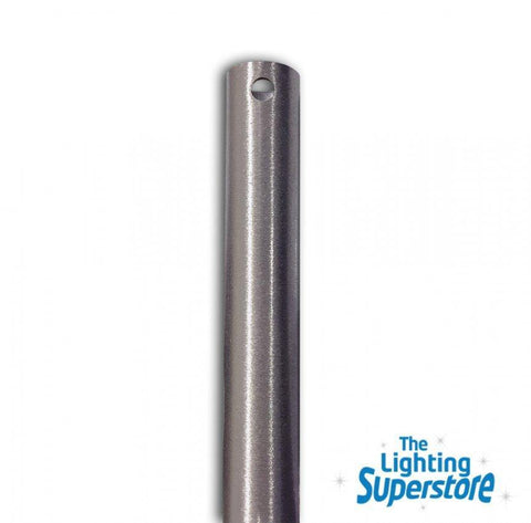 Brushed Aluminium 900mm Extension Rod - Radical 2 - Lighting Superstore