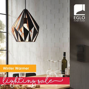 Carlton 1 Pendant Light Medium - Copper