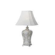 Dono Table Lamp Grey Small - Lighting Superstore