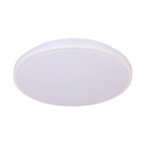 Simmons 18w LED Tri-Colour Oyster - White - Lighting Superstore