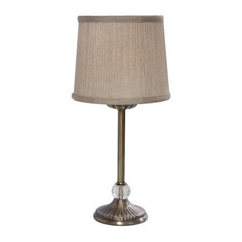 Mia Table Lamp Antique Brass - Lighting Superstore