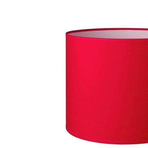 12.12.9 Cylinder Lamp Shade - C1 Red - Lighting Superstore