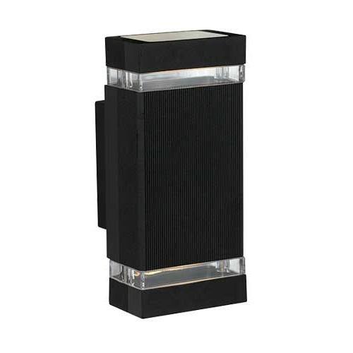 Roland Exterior Up/Down Wall Light Black - Lighting Superstore