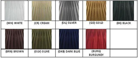7.15.10 Pleated Lamp Shade - Burgundy - Lighting Superstore