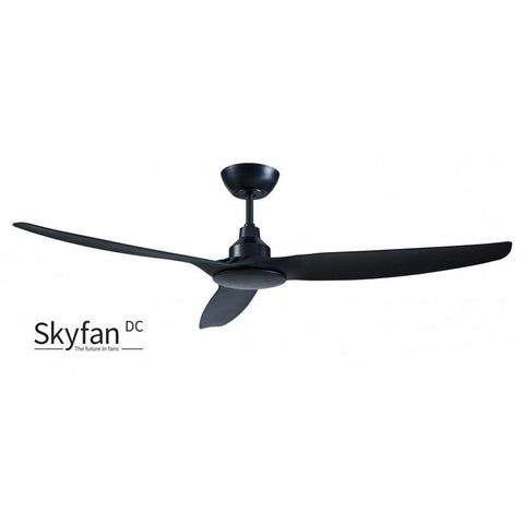 Skyfan 60 DC Ceiling Fan Black - Lighting Superstore