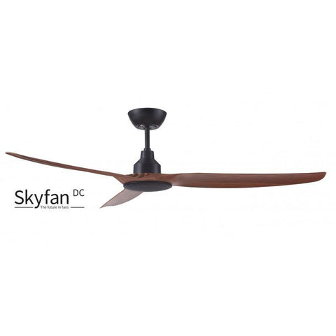 Skyfan 60 DC Ceiling Fan Teak - Lighting Superstore