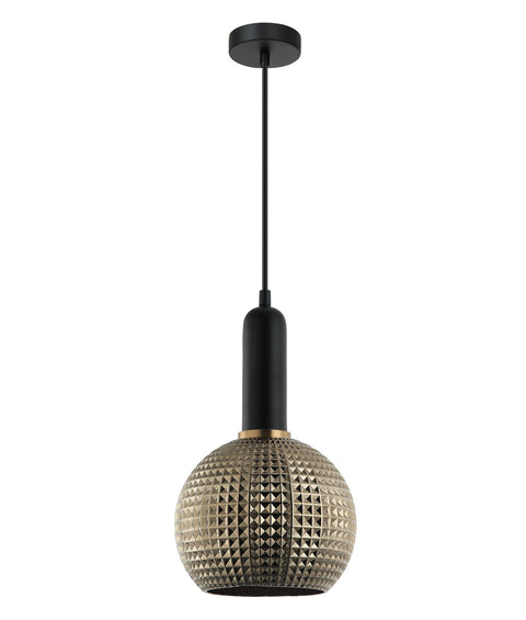 Pelota Pendant Chrome Segmented Wine Glass