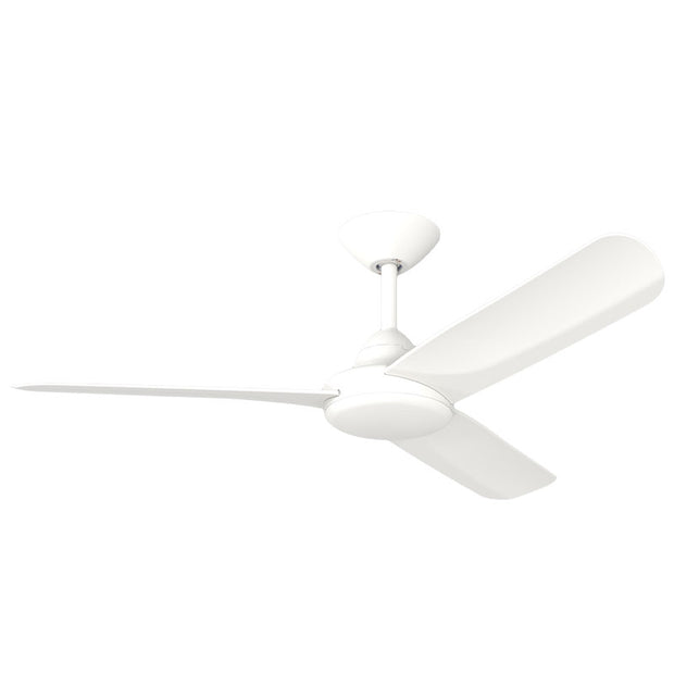 X-Over DC 48 Inch Ceiling Fan Matt White